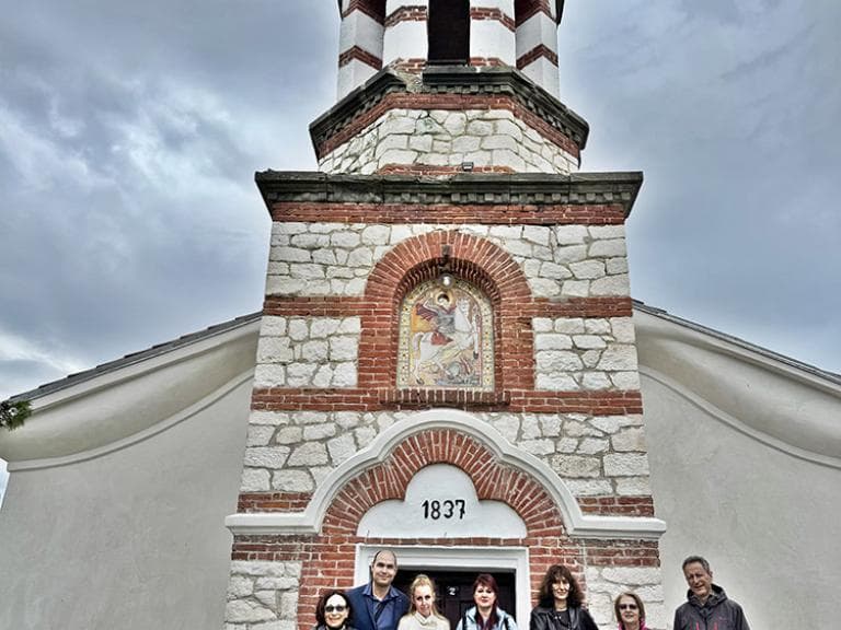 Храм „Св. Великомъченик Георги“ poster